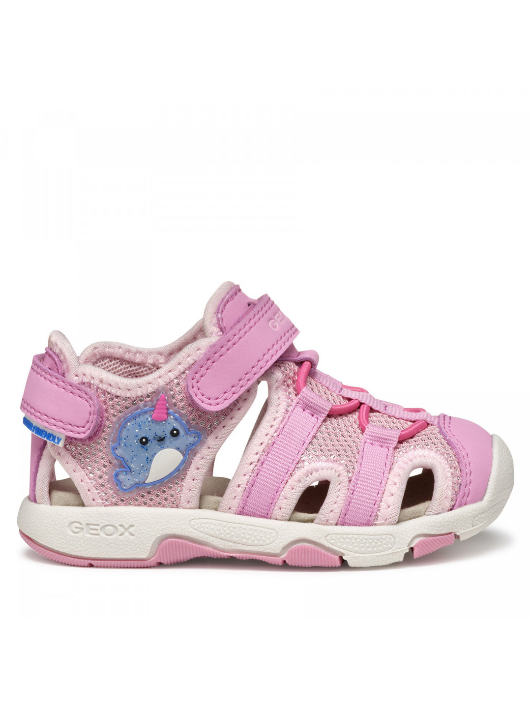 Sandály Geox B Sandal Multy B550DA 0AS50 C8006 S Růžová